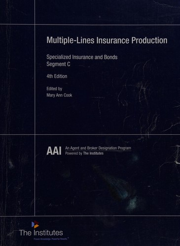 Cover for Multiple-lines insurance production