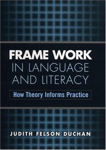 Cover for Frame Work in Language and Literacy