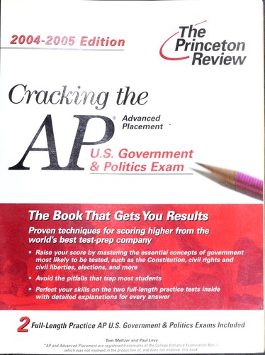 Cover for Cracking the AP.
