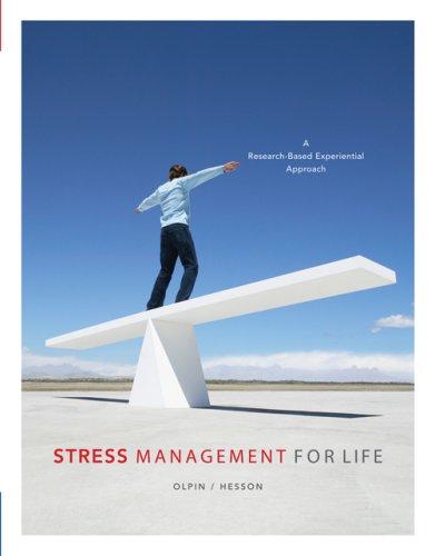 Cover for Stress Management for Life