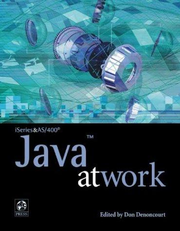 Cover for iSeries and AS/400 Java at Work