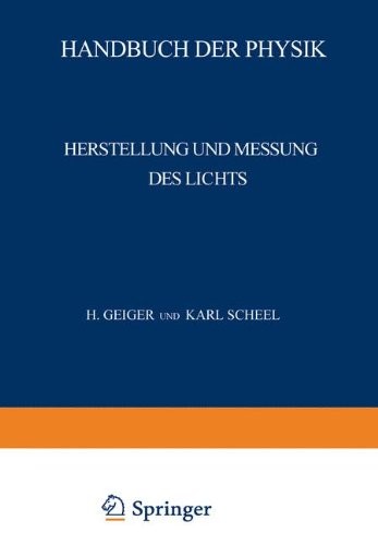 Cover for Herstellung und Messung des Lichts