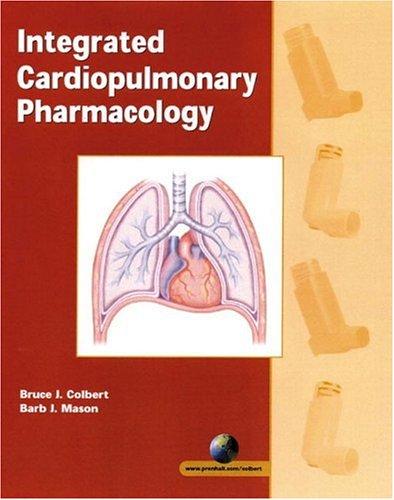 Cover for Integrated Cardiopulmonary Pharmacology
