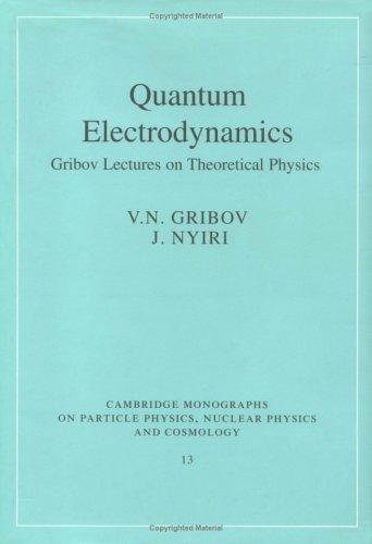 Cover for Quantum Electrodynamics