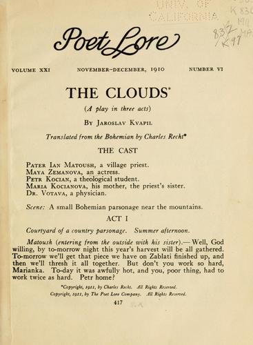 Cover for The clouds