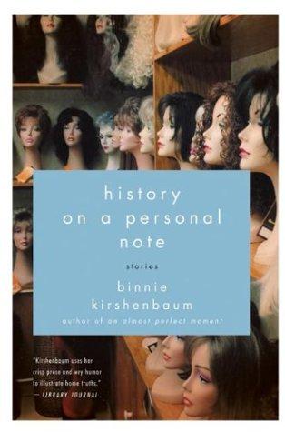 Cover for History on a personal note