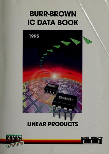 Cover for Burr-Brown integrated circuits data book