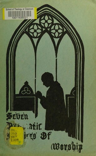 Cover for Seven dramatic services of worship