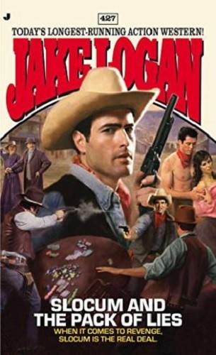 Cover for Slocum and the pack of lies