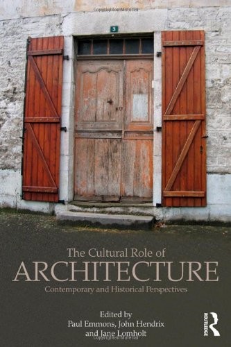 Cover for The cultural role of architecture