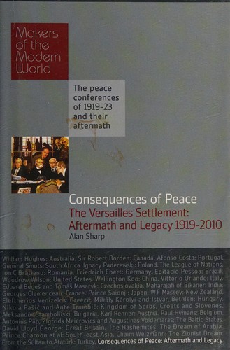 Cover for Consequences of peace