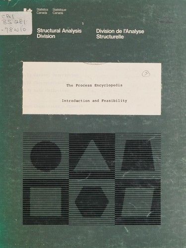 Cover for PROCESS ENCYCLOPEDIA - INTRODUCTION AND FEASIBILITY