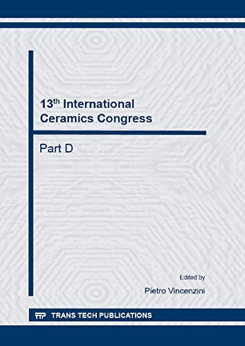 Cover for 13th International Ceramics Congress
