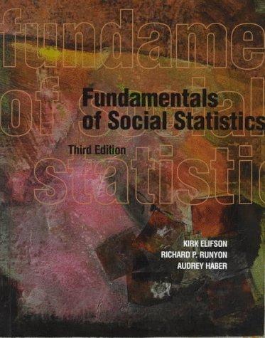 Cover for Fundamentals of Social Statistics, Third Edition