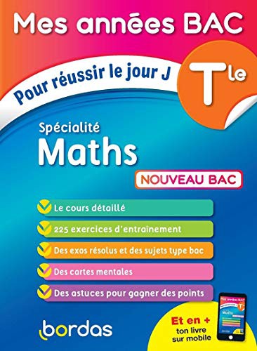 Cover for Mes Années Bac Pour réussir le jour J Spécialité Maths Tle