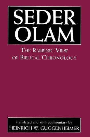 Cover for Seder olam