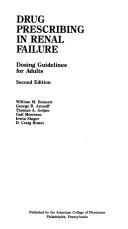 Cover for Drug Prescribing in Renal Failure