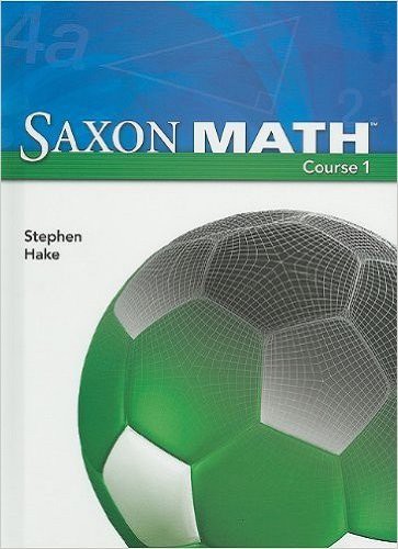 Cover for Saxon Math Course 1