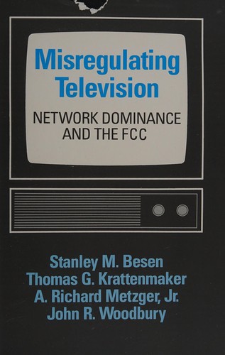 Cover for Misregulating television