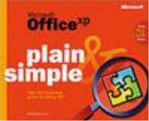 Cover for Microsoft Office XP Plain & Simple