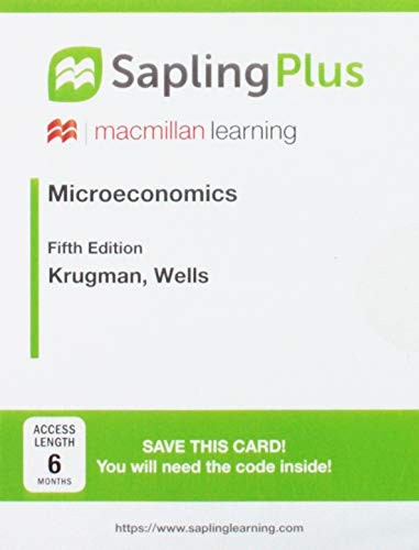 Cover for SaplingPlus for Microeconomics