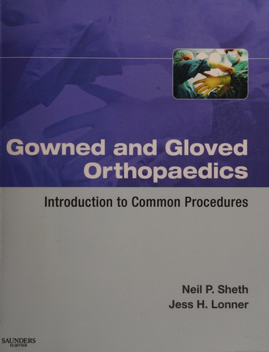 Cover for Gowned and gloved orthopaedics