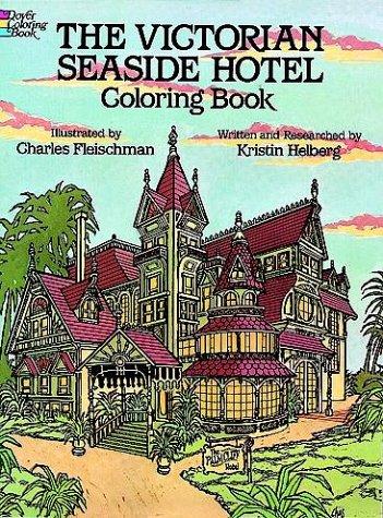 Cover for The Victorian Seaside Hotel Coloring Book
