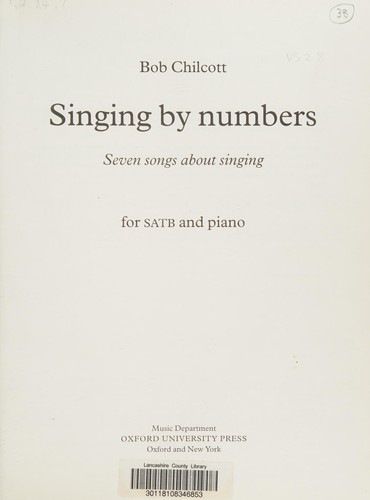 Cover for Singing by Numbers