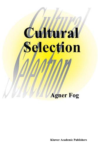 Cover for Cultural Selection