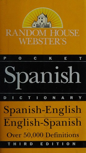 Cover for Random House Webster's pocket Spanish dictionary