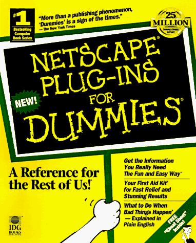 Cover for Netscape plug-ins for dummies