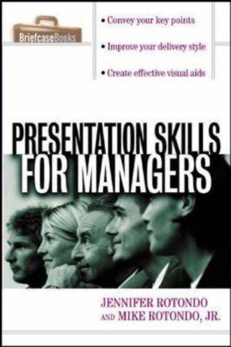 Cover for Presentation Skills For Managers