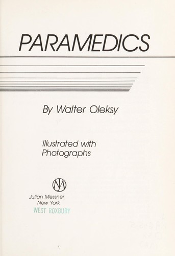 Cover for Paramedics