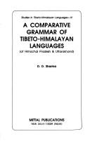 Cover for A comparative grammar of Tibeto-Himalayan languages of Himachal Pradesh & Uttarakhand