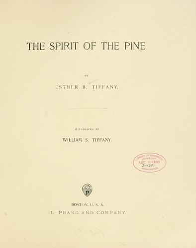 Cover for The spirit of the pine