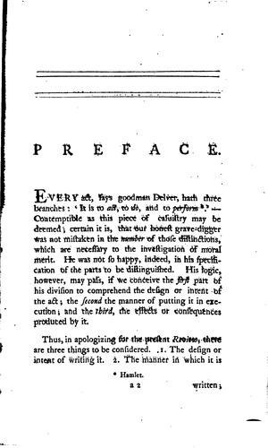Cover for A review of Doctor Johnson's new edition of Shakespeare: in which the ignorance, or inattention, of that editor is exposed, and the poet defended from the persecution of his commentators.