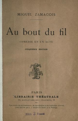 Cover for Au bout du fil