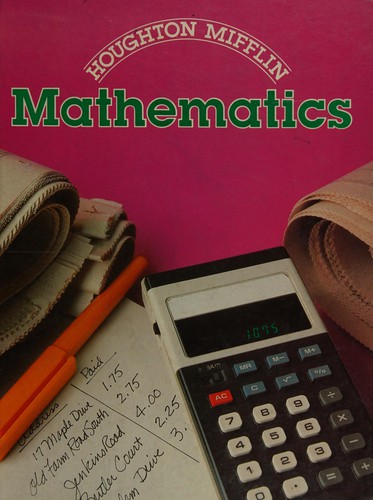 Cover for Houghton Mifflin Mathematics