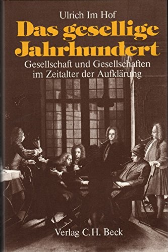 Cover for Das gesellige Jahrhundert
