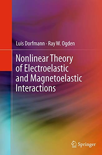 Cover for Nonlinear Theory of Electroelastic and Magnetoelastic Interactions