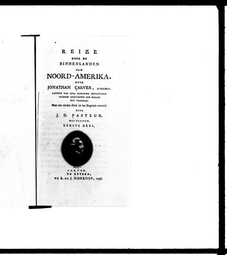 Cover for Reize door de binnenlanden van Noord-Amerika