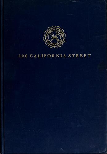 Cover for 400 California Street