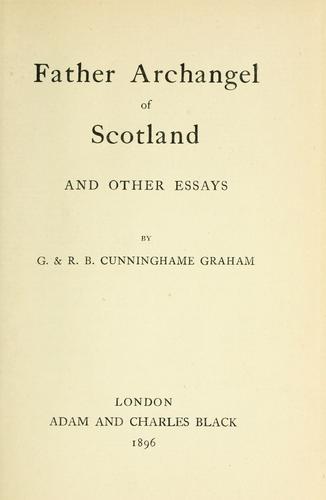 Cover for Father Archangel of Scotland and other essays