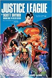Cover for Justice League by Scott Snyder Book One Deluxe Edition