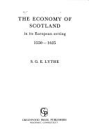 Cover for The economy of Scotland in its European setting, 1550-1625
