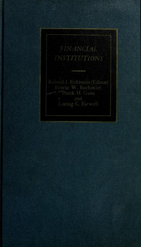 Cover for Financial institutions