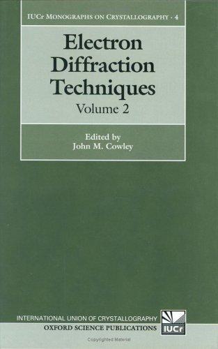 Cover for Electron diffraction techniques