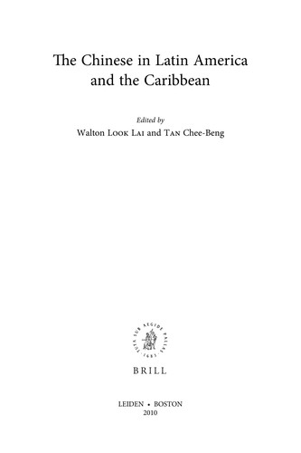 Cover for The Chinese in Latin America and the Caribbean