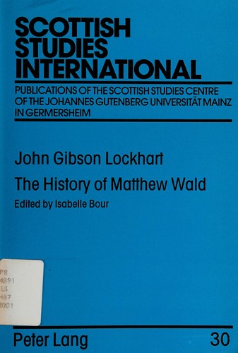 Cover for The history of Matthew Wald