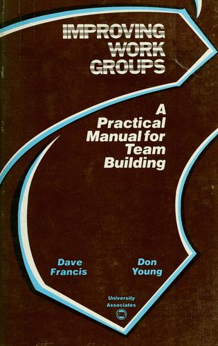 Cover for Improving work groups